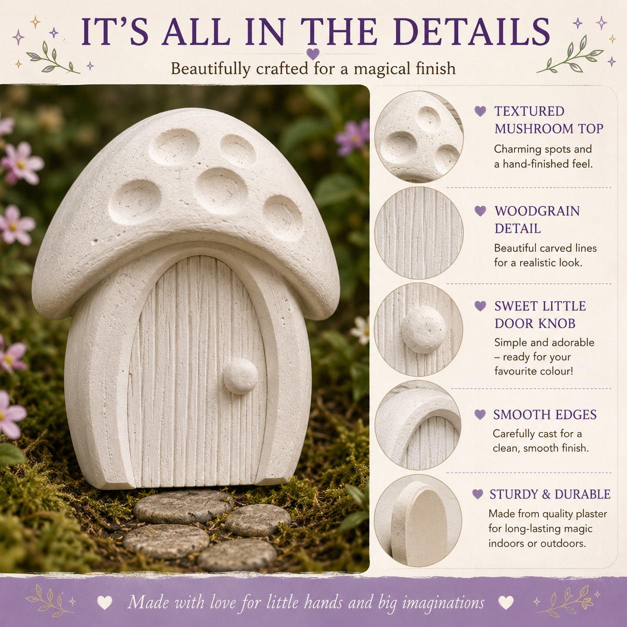 Paint your own Fairy Door Kit