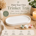 Paint Your Own Trinket Tray Craft Kit