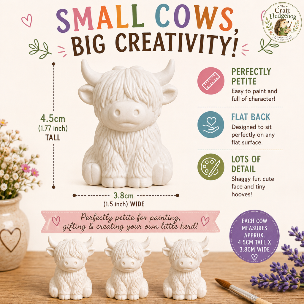 Paint Your Own Highland Cows