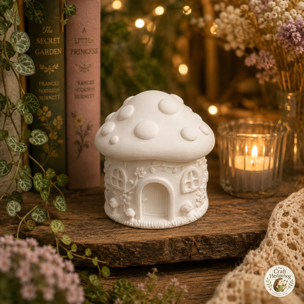 Paint Your Own Mushroom House Craft Kit