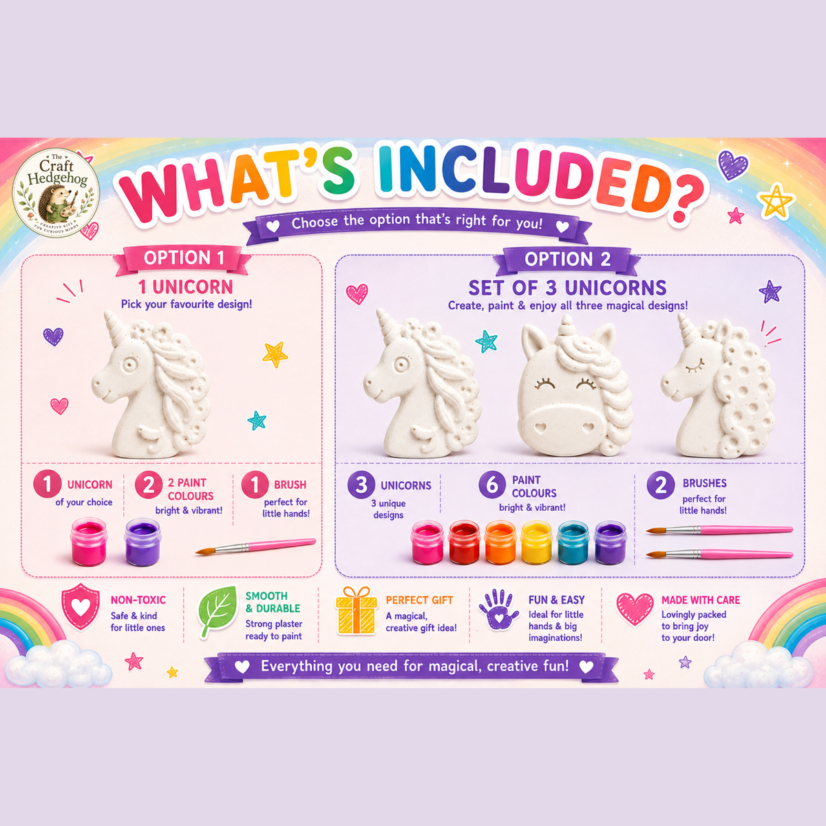Paint Your Own Unicorn Craft Kit