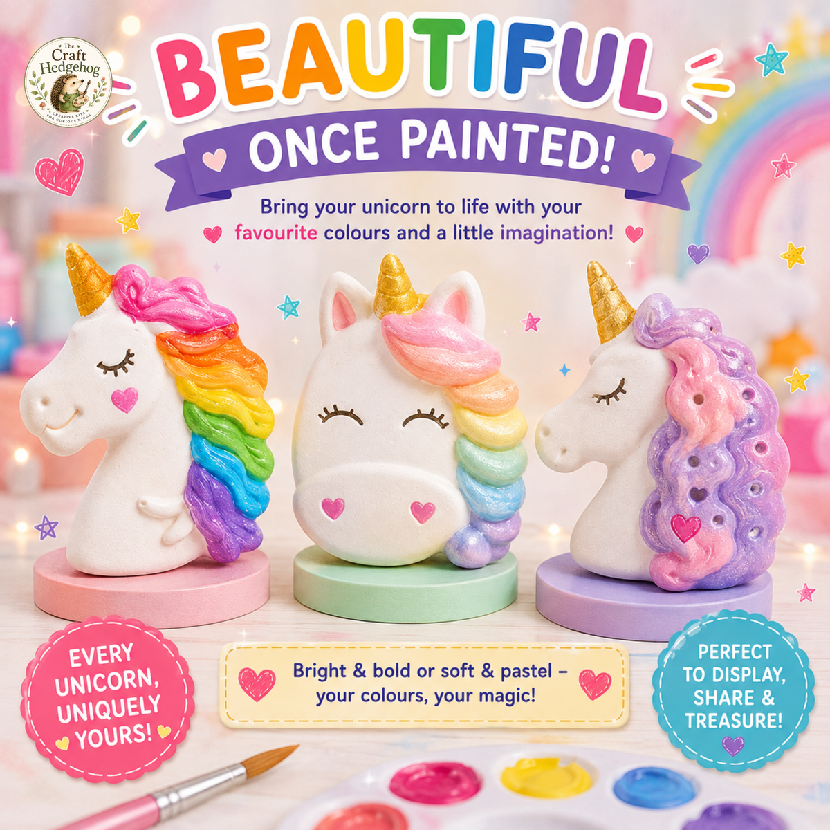 Paint Your Own Unicorn Craft Kit